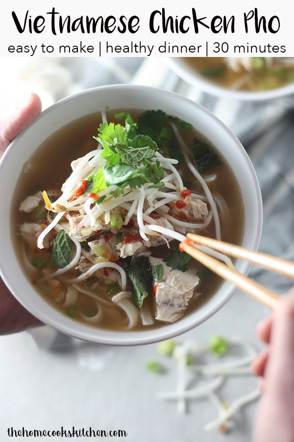 Quick n' Easy Chicken Pho - The Home Cook's Kitchen