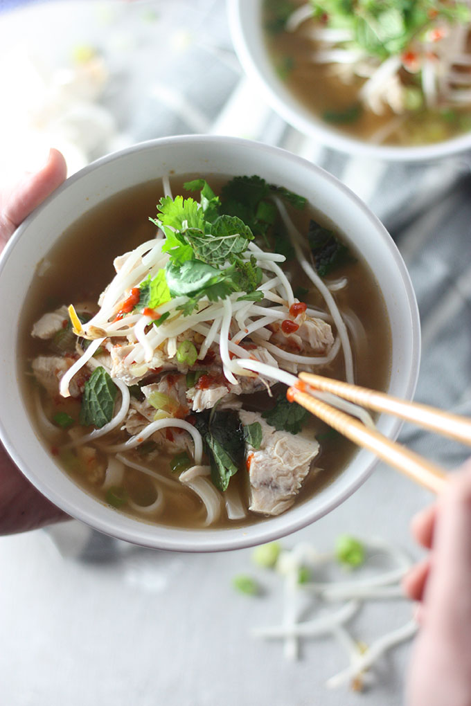 Quick n' Easy Chicken Pho | The Home Cook's Kitchen
