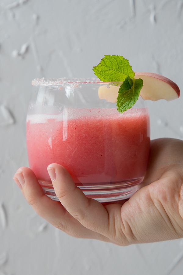 Pink Peach Margaritas - The Home Cook's Kitchen